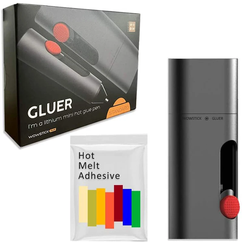Wowstick 무선 전기 핫멜트 접착제 펜 2000mAh Type-C 충전식 접착제 펜 스틱 DIY Art Craft 빠른 수리 씰링