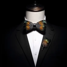 Новые модные мужские вечерние, ручной работы, корейский стиль, японский, Западный, Европейский, мужской и женский галстук-бабочка, набор