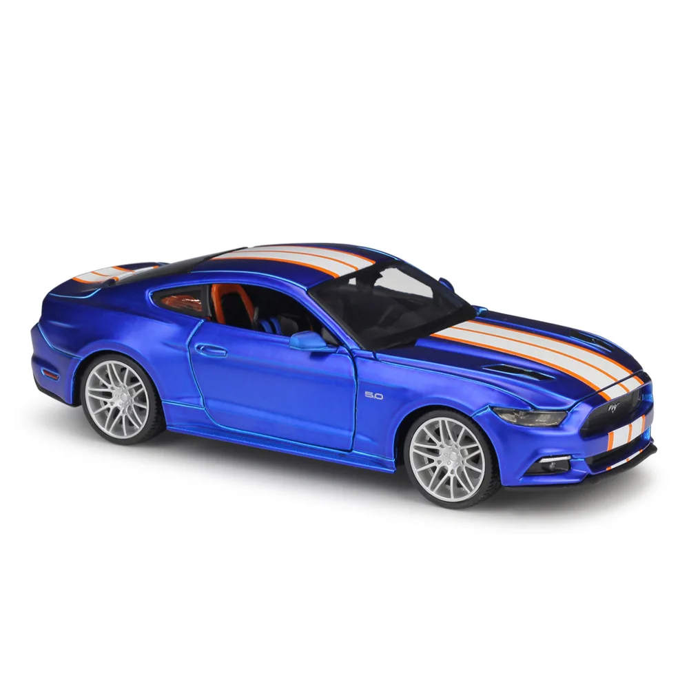 

Maisto 1:24 2015 Ford Mustang GT Metal Luxury Vehicle Diecast Pull Back Cars Model Toy Collection Xmas Gift