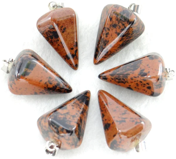 Natural Stone Turquoises Opal Quartz crystal tiger eye lapis charms Pendant For DIY jewelry making Necklace Accessories12pcs - Окраска металла: NO.7
