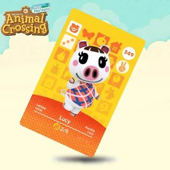 

349 Lucy Animal Crossing Card Amiibo Cards Work for Switch NS 3DS Games