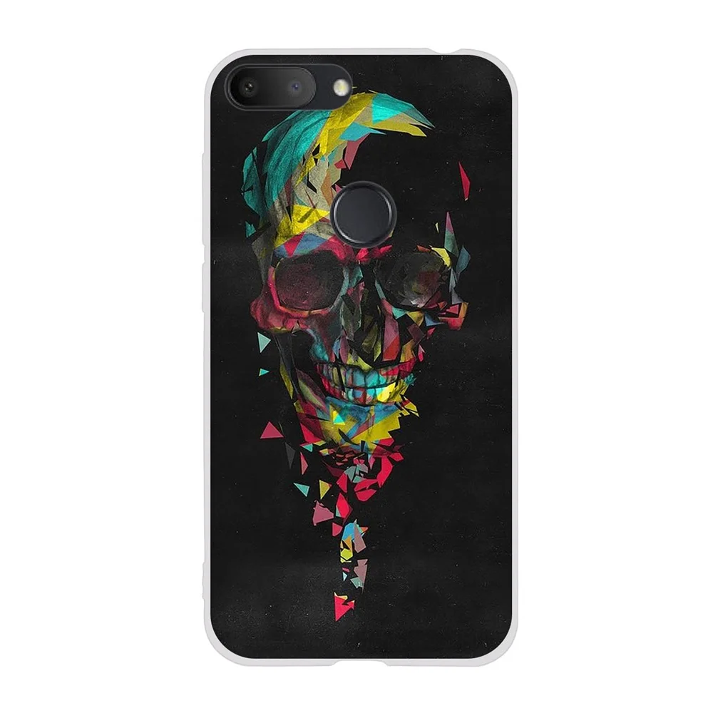 Для Capas Alcatel 1 S чехол силиконовый мягкий чехол для Funda Alcatel 1 S 5024D чехол для телефона для Alcatel 1 S 1 S задняя крышка бампер - Цвет: 17