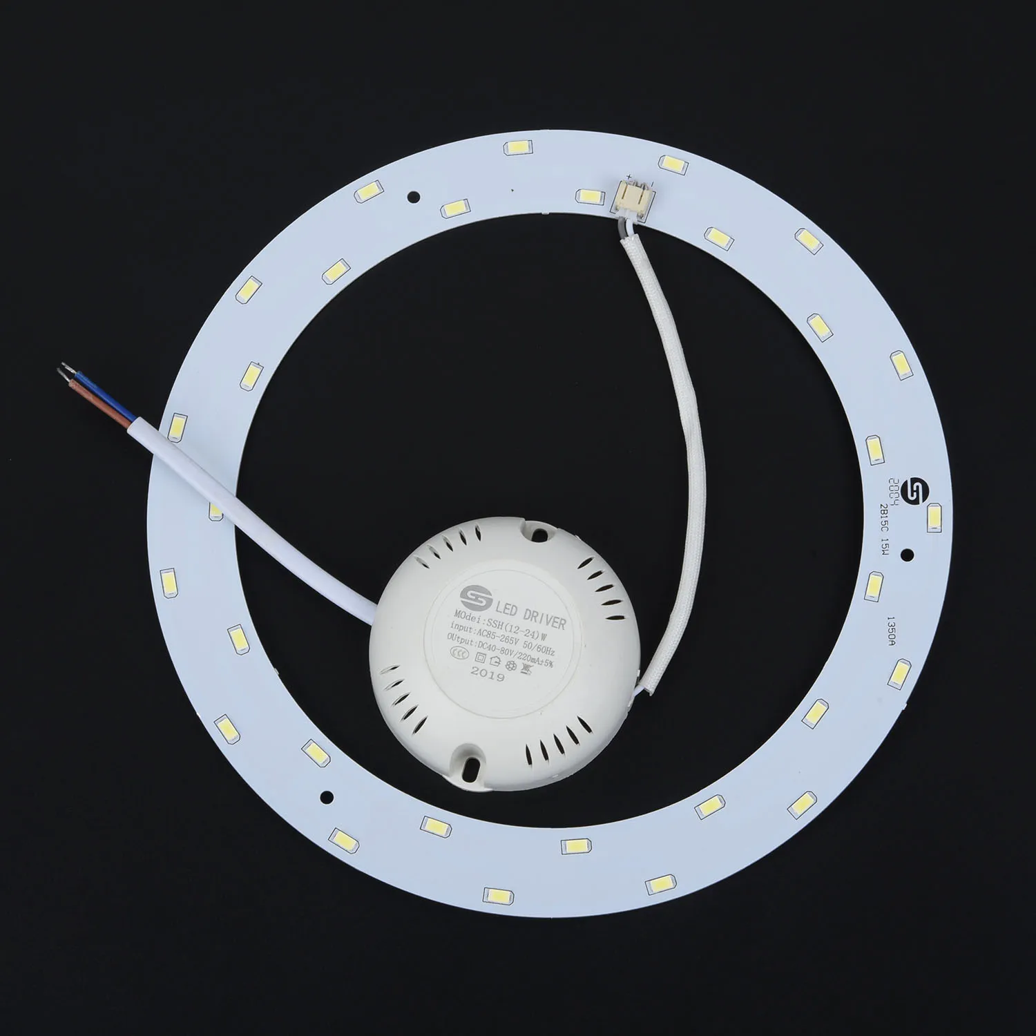 Lampe à LED plaque 6W 12W 15W 18W cercle en forme de panneau LED plafond luminosité luminaires panneau pour LED ampoule Downlight ► Photo 2/4