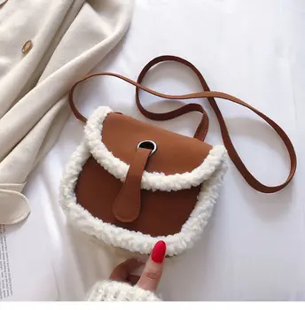 

Texture Foreign Flavour Bag Shoulder Messenger Pocket New Arrivals Small Women Autumn And Winter Fashion Ins Single Brown