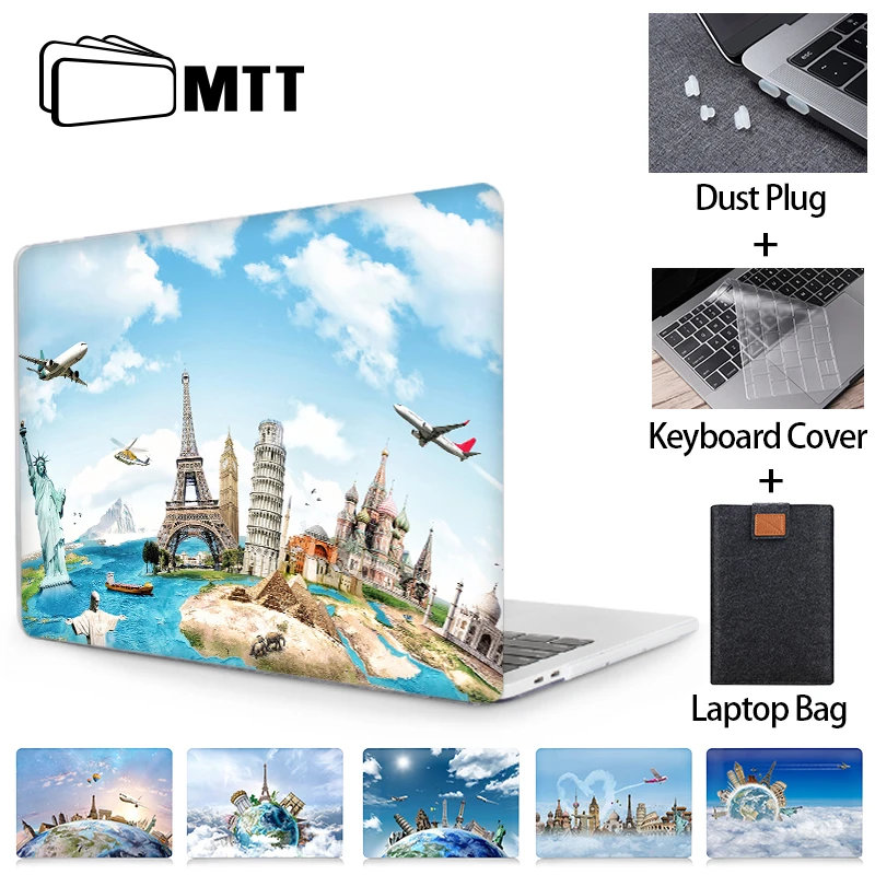 Чехол MTT для Macbook Air 11 13 Pro 15 Retina жесткий чехол book 16 3 4 12 дюймов с сенсорной панелью