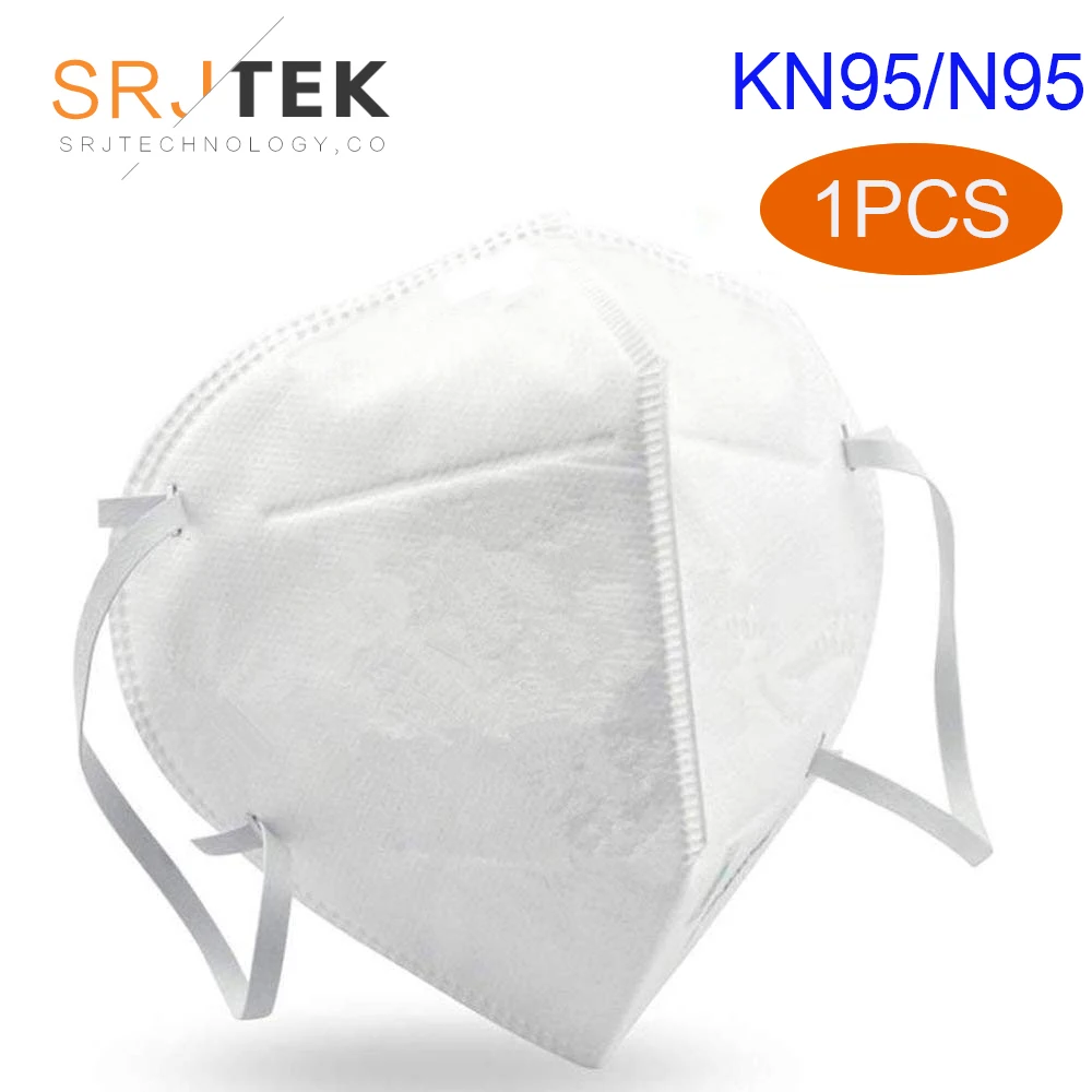 

KN95 Mask Mouth Face Mask Disposable KN95/N95 Mask 95% Filtration Non-woven Fabric Protective Masks for Dust Particles Pollution