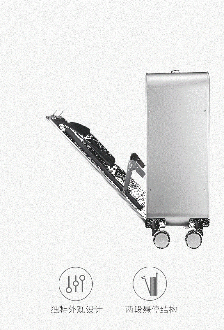 1" 20" 2" дюймов Алюминиевый Прядильщик Дорожный чемодан для ноутбука на колесиках ручной Багаж для путешествий чемодан на колесиках