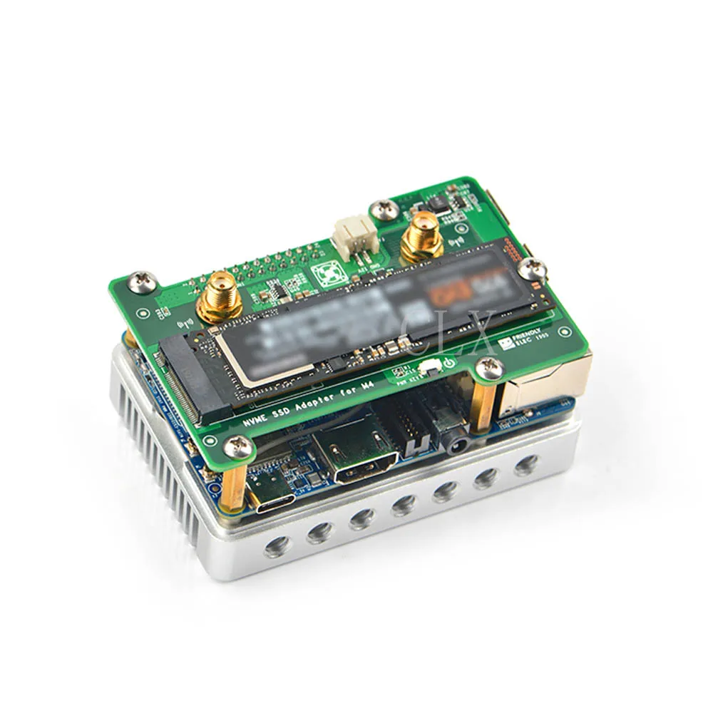 NanoPi M4 Ư PCIe NVMe SSD  Ȯ , PCIex2  