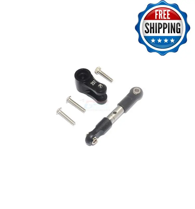 Серводвигатель из алюминиевого сплава+ Комплект рулевой тяги для TRAXXAS 1/10 MAXX 89076-4