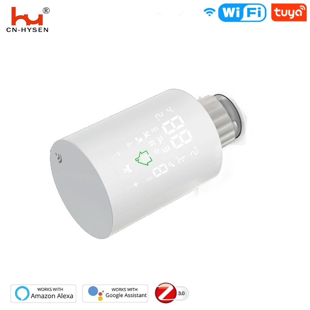 Temperature Controller Heating Battery Powered TRV Thermostatic