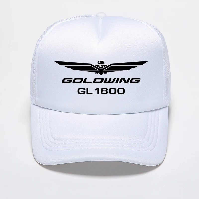 Новая Кепка водителя грузовика s Goldwing GL1800 с принтом "мотоцикл" для взрослых, крутая бейсбольная кепка с сеткой, Кепка водителя грузовика s, Кепка от солнца для мужчин и женщин, регулируемая