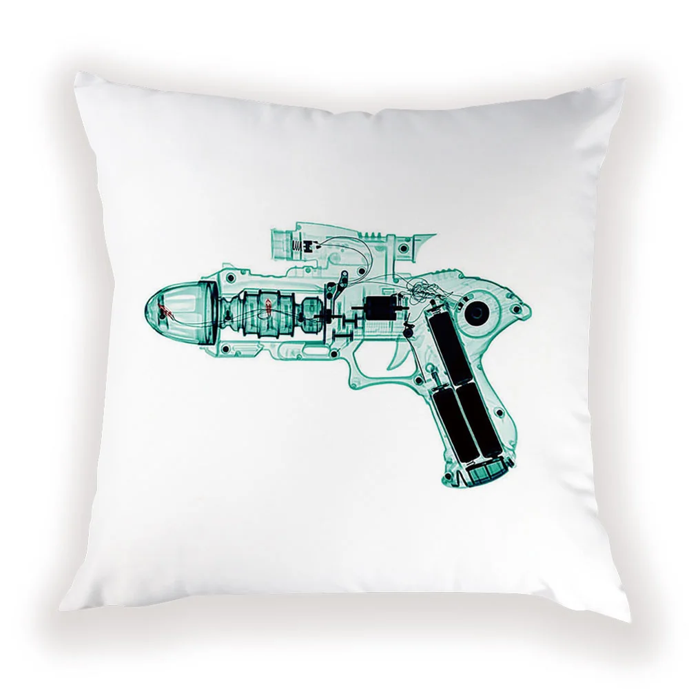 Чехол для подушки с астронавтами, космическая наука, чехол для подушки, космический корабль, робот, подушки, чехлы для домашнего декора, автомобильные подушки, чехол s Cojin - Цвет: L983-5