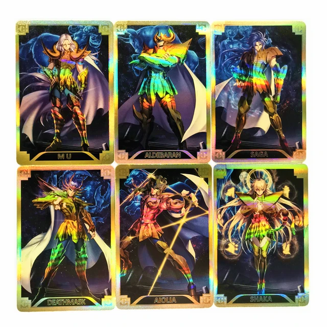 12pcs/set Saint Seiya Soul of Gold The Signs of The Zodiac Toys Hobbies  Hobby Collectibles Game Collection Anime Cards