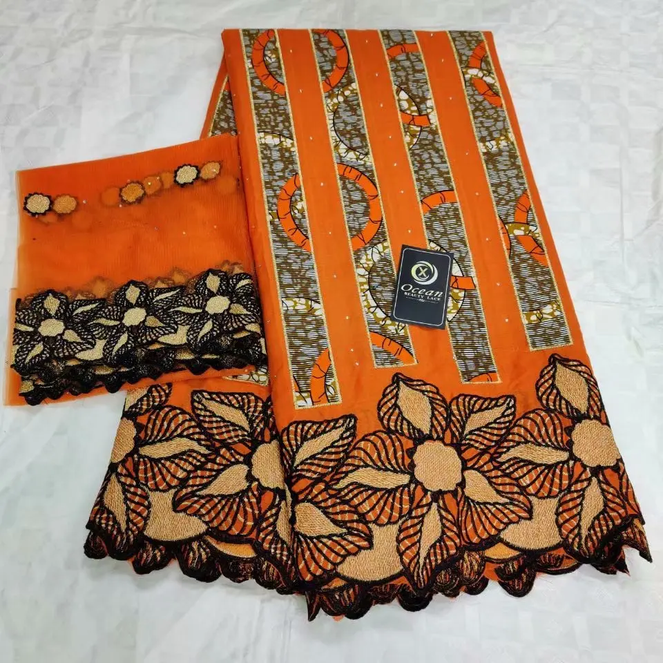 

ankara fabric swiss voile lace in switzerland robe dentelle african wax print fabric cotton lace dubai fabric net scarf 7yard
