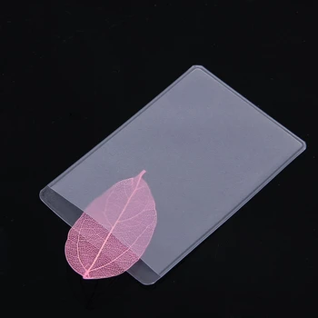 

New 10Pcs Soft Clear Plastic Card Sleeves Protectors, for ID Cards, Band Cards, etc.