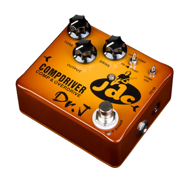 JOYO Dr J D-JDC COMPDRIVER Jose de cadro Signature Overdrive и компрессор педаль для гитары с разъемом для педали гитары
