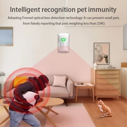 5pcs/set Aubess Smart WiFi Infrared Detectors Outdoor PIR Alarm Motion Sensor Smart Home Security Work With Alexa Google Home