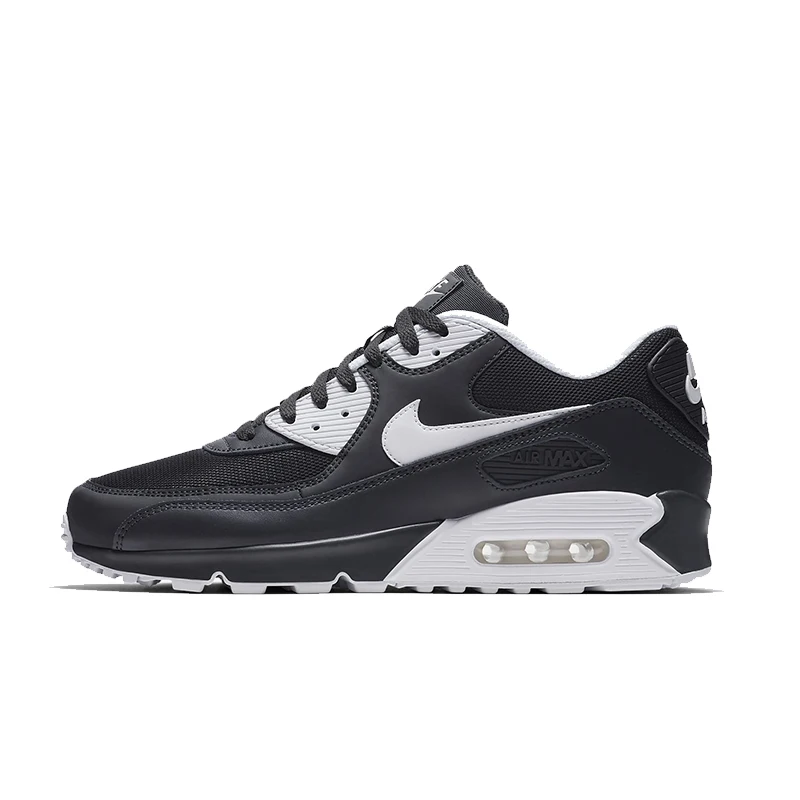 Оригинальные подлинные мужские кроссовки для бега NIKE AIR MAX 90, Дышащие Беговые кроссовки для бега, амортизирующие спортивные уличные кроссовки 537384 - Цвет: 537384-089
