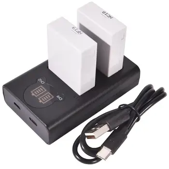 

DSTE 2PCS LP-E8 lp e8 with LCD Dual Battery Charger Kit for Canon 700D,550D,600D,650D,X4,X5,X7i,X6i,T2i,T3i,T4i,T5i