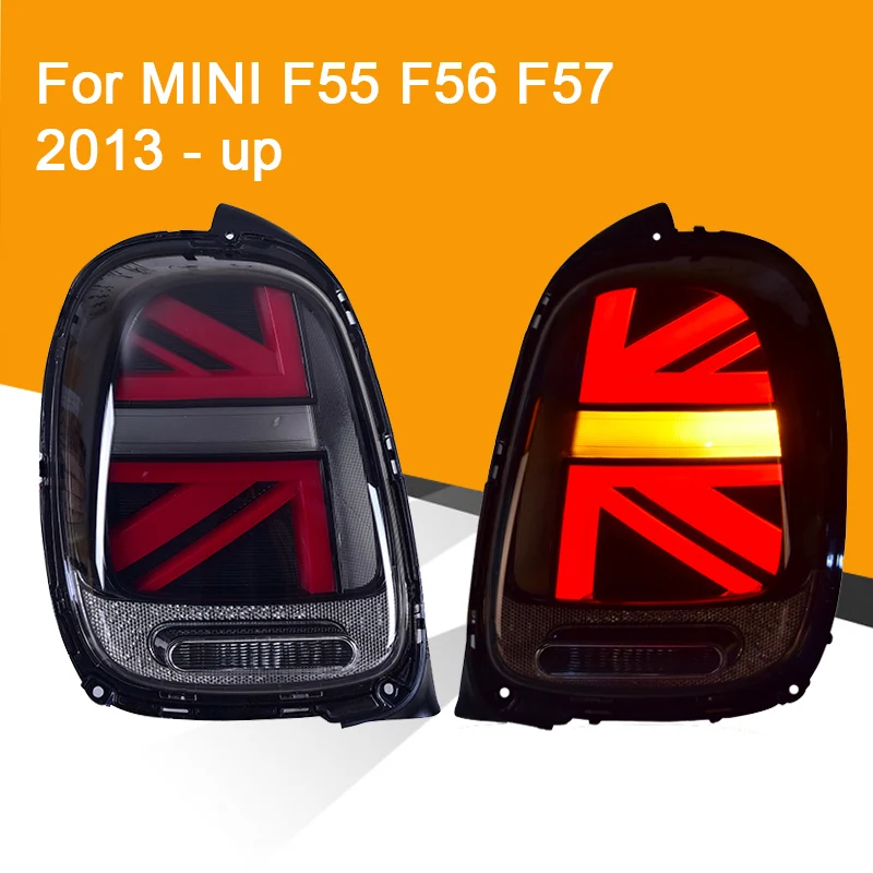 Светодиодный задний фонарь в сборе для MINI F55 F56 2013 светодиодный фонарь светильник сигнала поворота Стоп-сигнал светильник обратный светильник