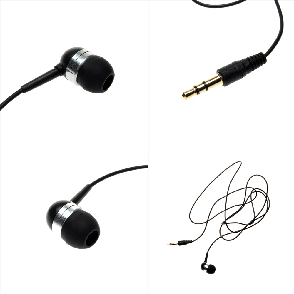 3.5mm Single Side Mono Earphone In Ear Earbud Headset Headphone For Phone Mp3 Walkie Talkie Computer Bluetooth  Tablet Pc ► Photo 2/6