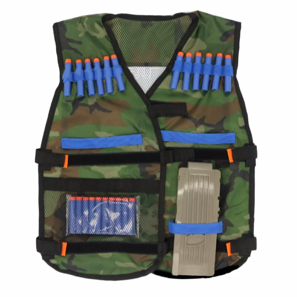 

54*47cm New colete tatico Outdoor Tactical Adjustable Vest Kit For Nerf N-strike Elite Games Hunting vest Top Quality