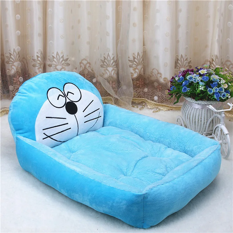 Sky blue Милый коврик для питомца собаки в форме животного из мультфильма для больших собак, лежак для домашних животных, диван для питомцев, домик для кошки, коврик для собаки, коврики для домашних животных - Цвет: Sky blue