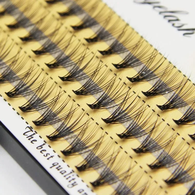 2018 Hot All Size C Curl Individual Mink Eyelash Extension Soft Black Fake False Eye Lashes 5