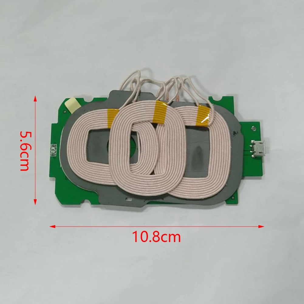 Прочный быстрый образец адаптера три катушки USB порт печатная плата PCBA DIY Многофункциональный аксессуар Беспроводное зарядное устройство мобильные телефоны