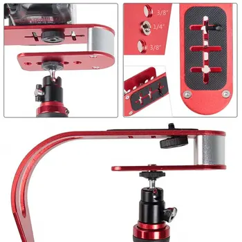 

Metal Handheld Stabilizer Gimbal Universal for Gopro DSLR SLR Digital Camera Sport DV Aluminum estabilizador de camera