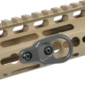 

Hunting Accessories Rifle Sling Mount Adapter KeyMod Slings For Key Mod System And M-LOK Hand Guard AR15 M4 AK47 AK74