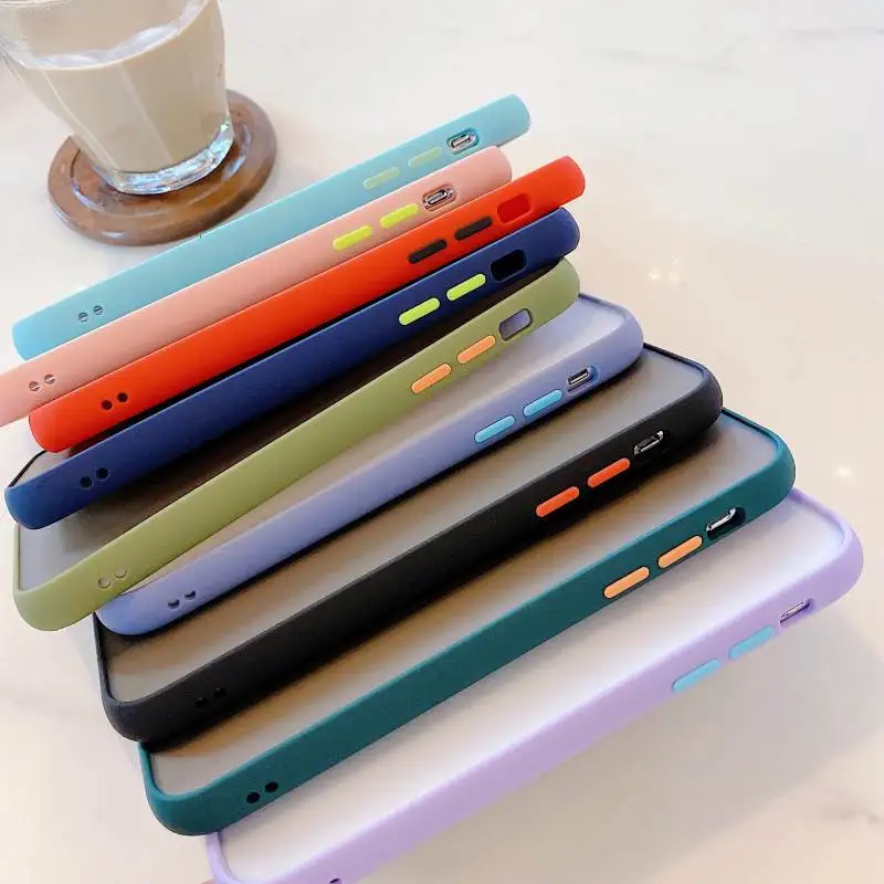 Защитный чехол для телефона Xiaomi 9T 9 8 M3 Note10Lite 10T PC матовый Redmi Note 9S K20 Pro Max|Бамперы| |