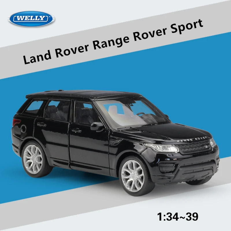 WELLY 1:36 Land Rover Range Rover спортивный сплав модель машины Моделирование Коллекция игрушек Выдвижной Автомобиль Коллекция подарков