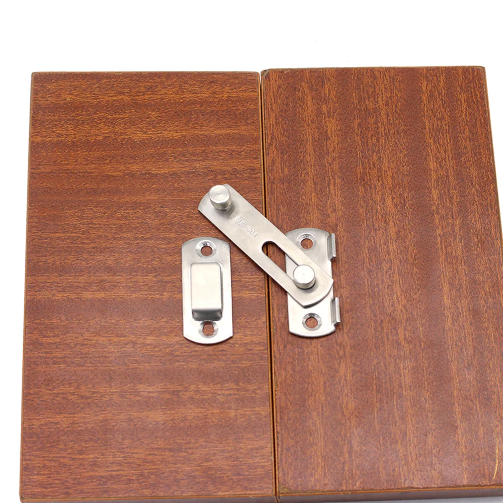 Дверная защелка из нержавеющей стали задвижки ворот защелка дверной безопасный замок