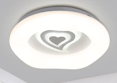 heart inside Verllas, современный светодиодный потолочный светильник+ светильники для гостиной, спальни, lustre de plafond Lustre, круглый потолочный светильник - Цвет корпуса: heart inside