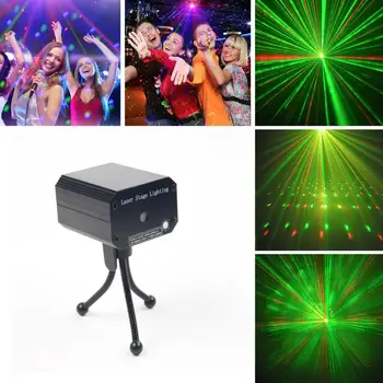 

USB input Mini Laser light show Christmas Decorations Disco Xmas Party Club Light