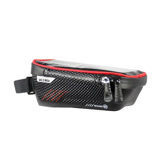 $US $7.26 E2 Bicycle Touch Screen Frame Phone Bag Mountain Bike Waterproof Handle Bar Bag Front Tube Bag For 