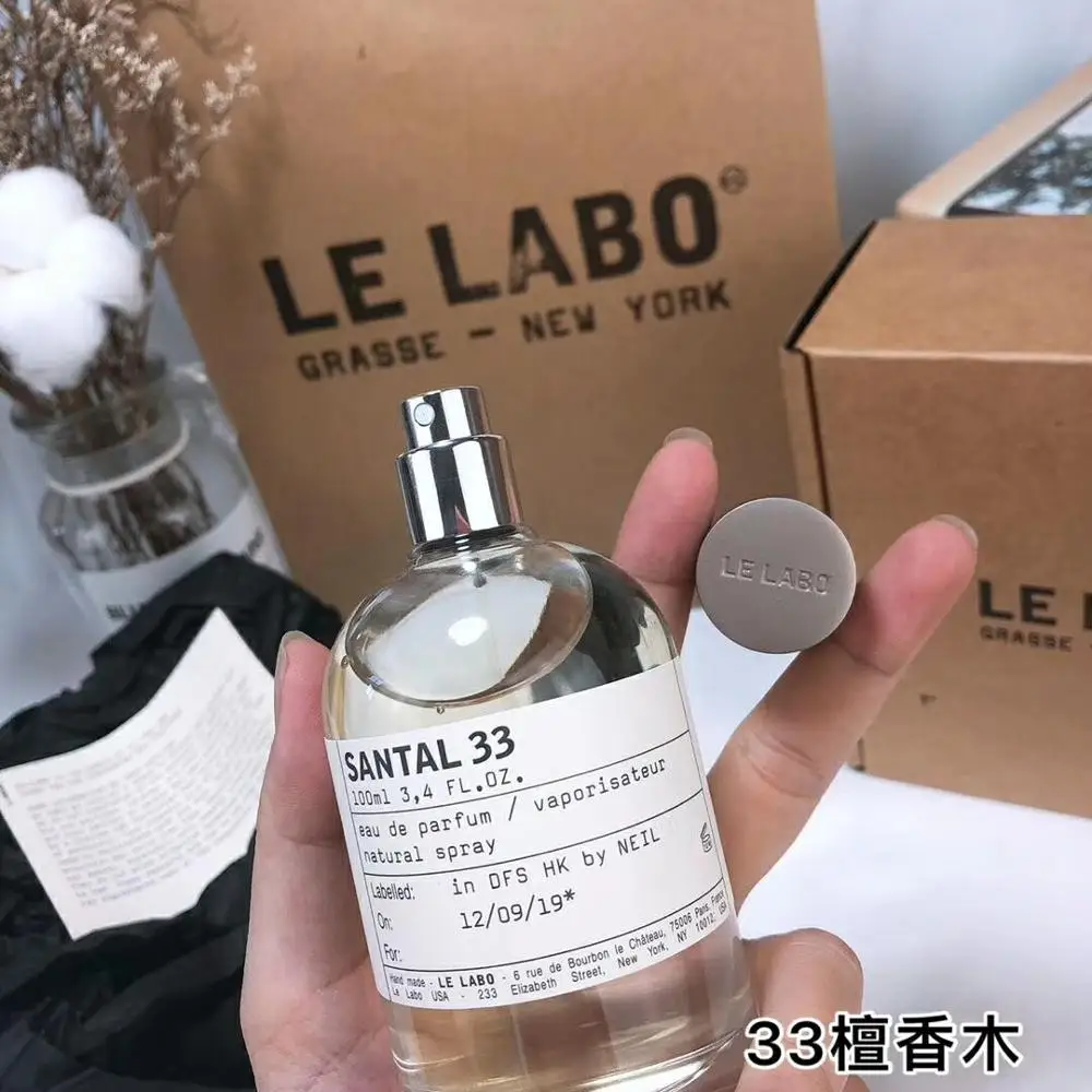 1:1 Le Labo Rose Серия 33 духи 100 мл Цветочный древесный аромат духи - Цвет: 100ml