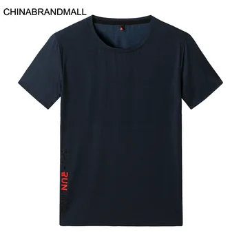 

2020 Men Plus Fat Plus Size Round Neck Short Sleeve T Shirt