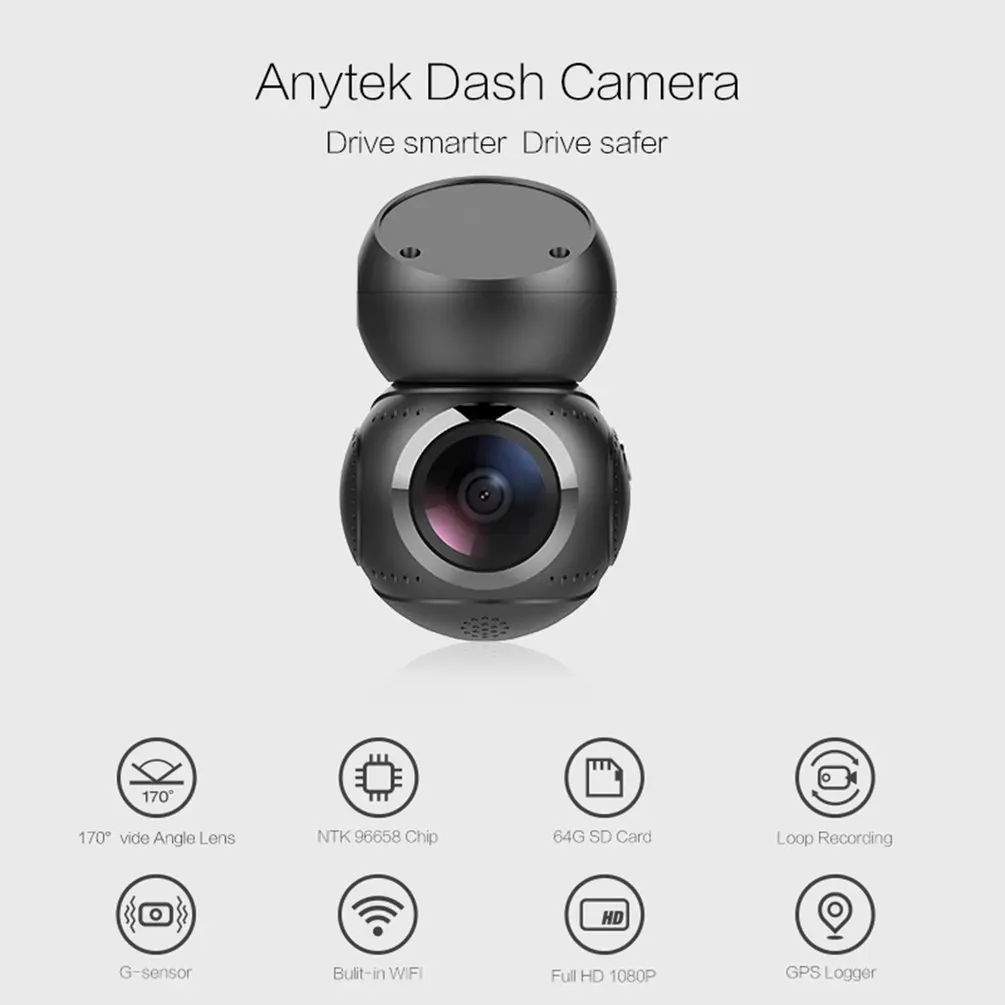 G21 170 градусов объектив 1080P Full HD NTK96658 WiFi Автомобильный видеорегистратор видео регистратор Обнаружение движения gps авторегистратор