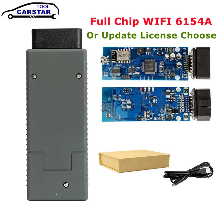 high quality auto inspection equipment 6154a Full Chip Can Update Firmware&Licence no CD for VAG WIFI Connection OBD2 Diagnostic Scanner 6154 Support Multi-Languages small car inspection equipment