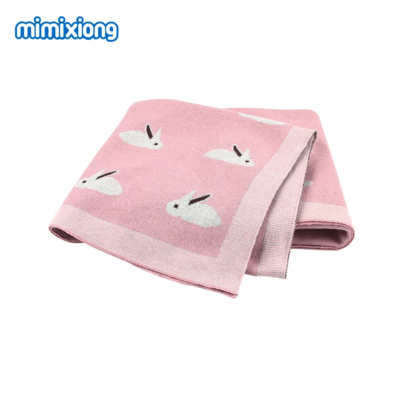 Baby Blankets Knitted Winter Thicken Infant Swaddle Wrap Envelopes Fashion Autumn Newborn Bedding Blanket Children Covers 100*80