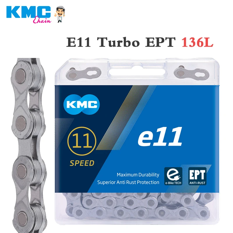 kmc e9 e10 e11e12 ept e bike 9 10 11 12 geschwindigkeit kette 136 link mtb rennrad 9s 10s 11s 12 s anti rost ketten mit missing link bicycle chain aliexpress