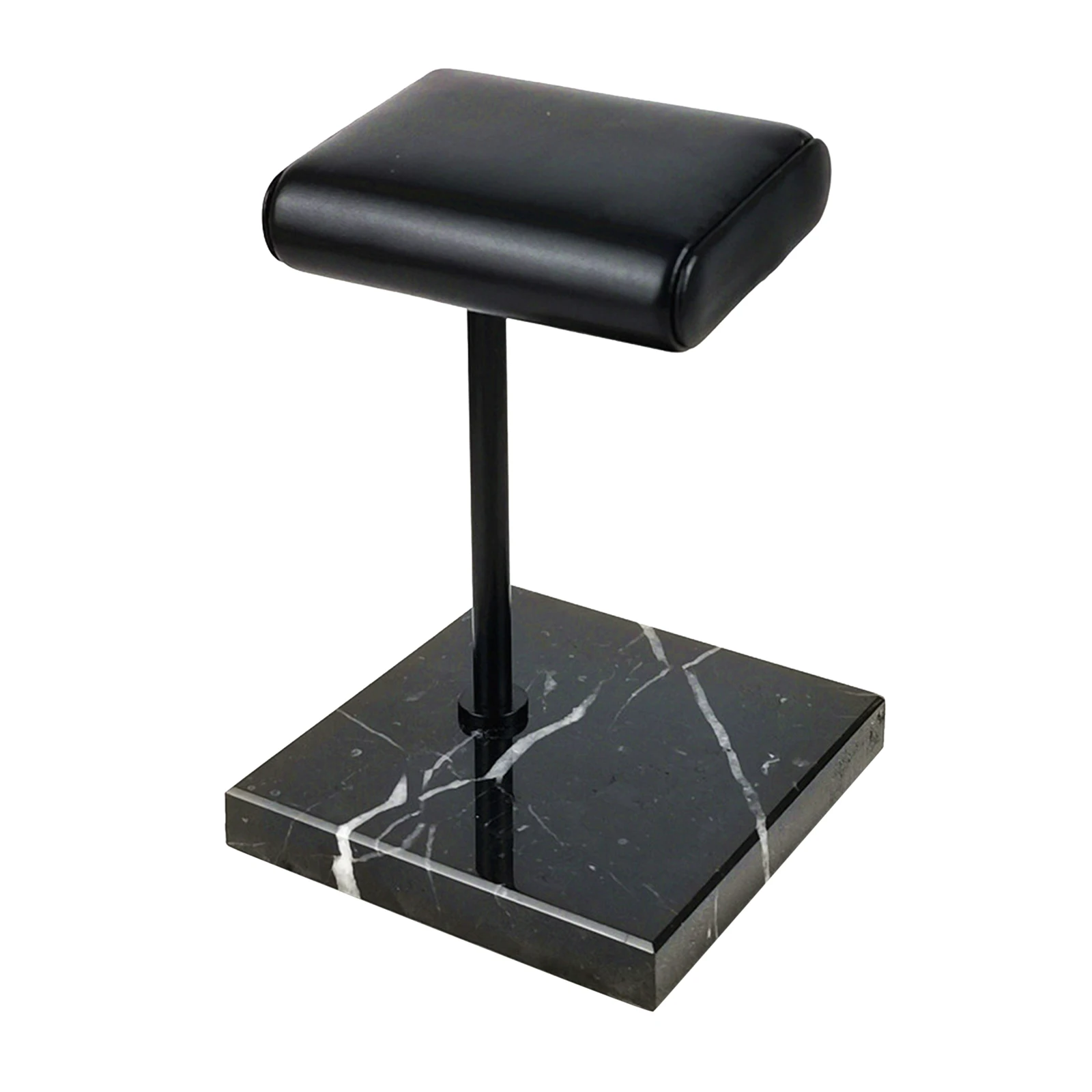 Jóias Stands de Exibição Relógio Colar Organizador de Pulseira Base de Mármore Preto - Image 6