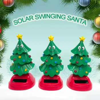 

Car Decoration Solar Powered Dancing Swinging Christmas Tree Kids Toys Gift Car Interior Dashboard Decoration Acessories
