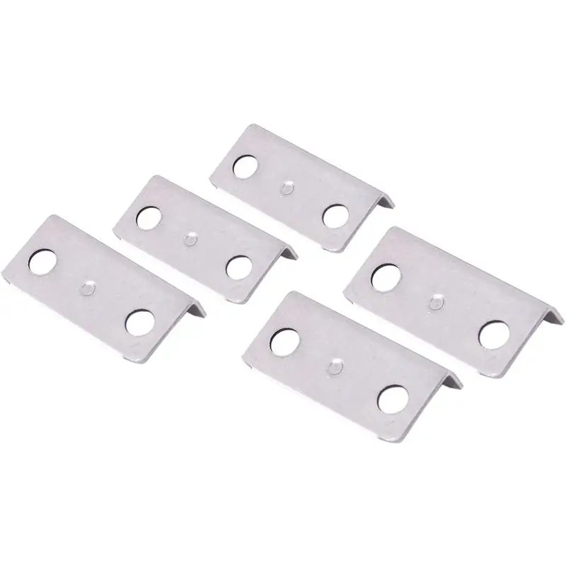 

5 pcs. Replacements Cupboard Furniture sign Lock plate 2,9 x 1,4 x 0,9cm
