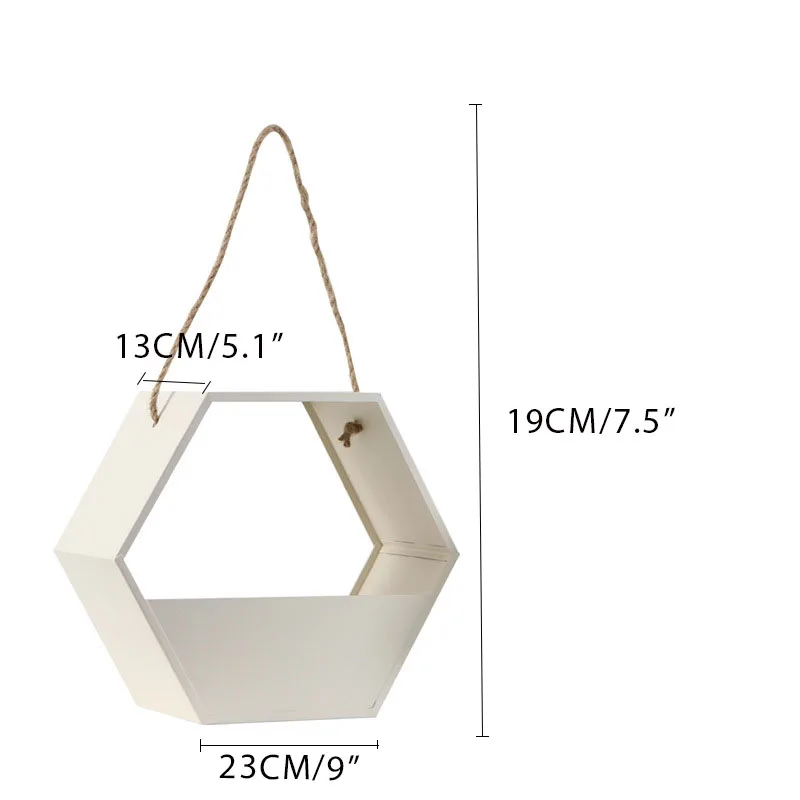 White-Small Strongwell нордическая железная художественная подвесная корзина цветочный горшок плетеная корзина-горшок для цветов ремесла Метопа украшение для балкона украшение для дома - Цвет: White-Small
