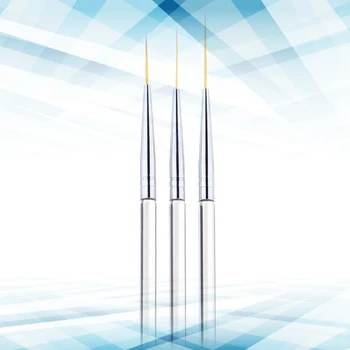 

Nail Art Pen Pull Pen Paint Pen Nail Brush Transparent Rod Three Pull Pen Set Beautiful Women