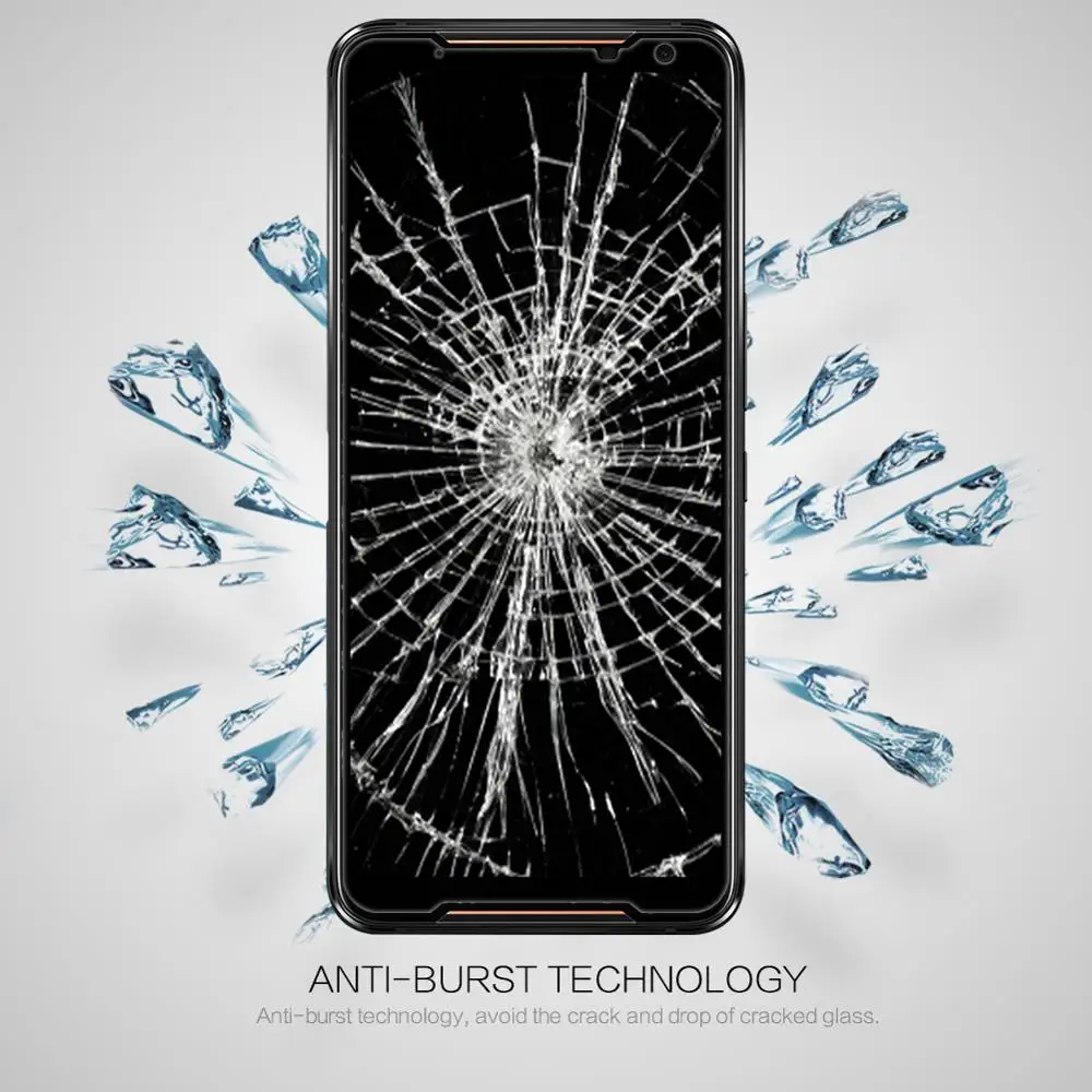 Для Asus ROG Phone 2 glass Nillkin CP+ Pro Полное Покрытие 2.5D Закаленное стекло протектор экрана для Asus ROG Phone II Nilkin стекло высокой четкости