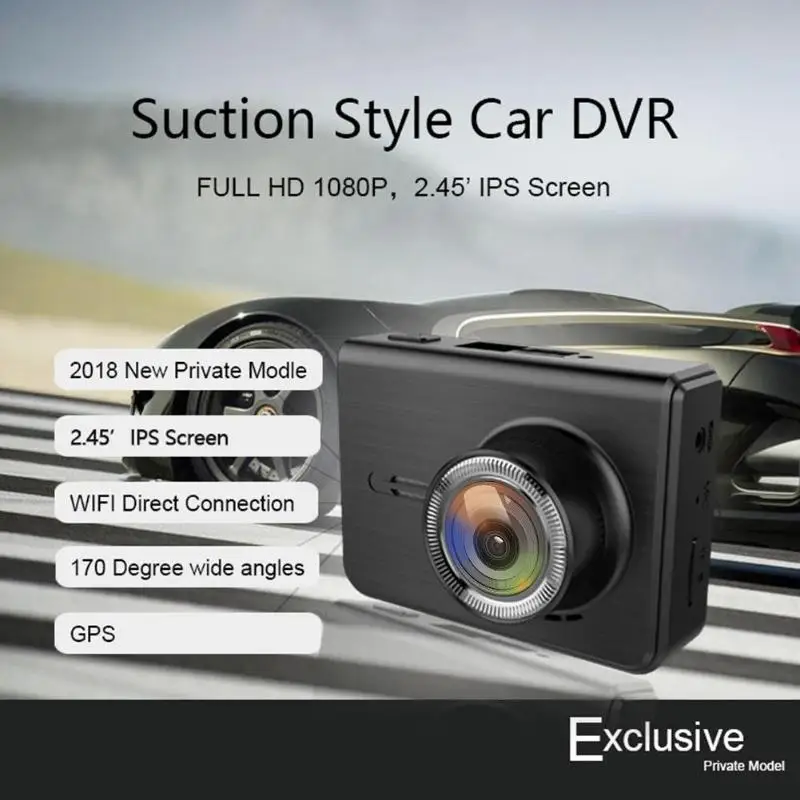 T658 Автомобильный видеорегистратор камера 1080P Fhd 170 градусов объектив Starlight Dash Cam видео рекордер поддержка Wi-Fi подключение
